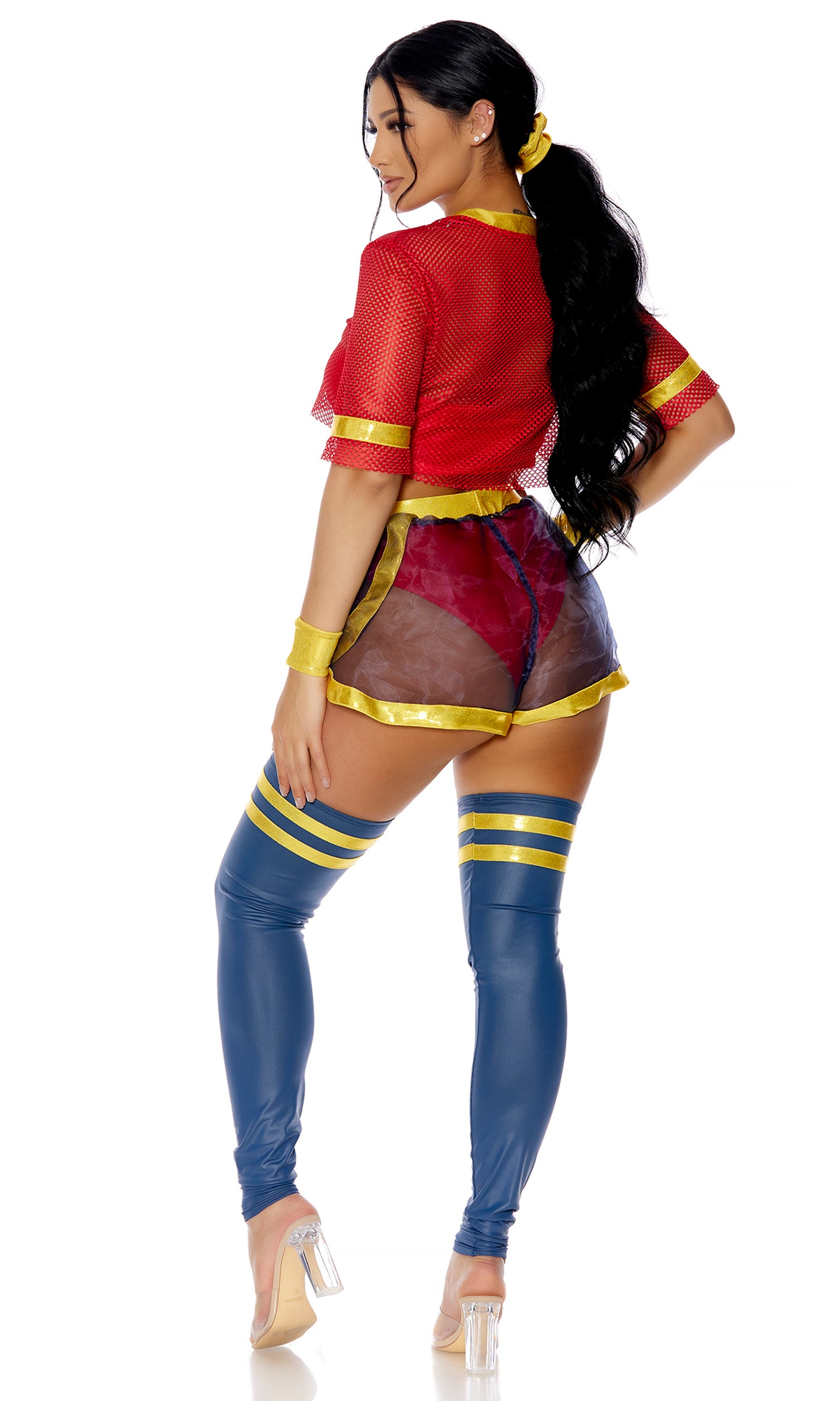 Soccer Player Woman Costume by Forplay Costume only at  TeeJayTraders.com - Image 2