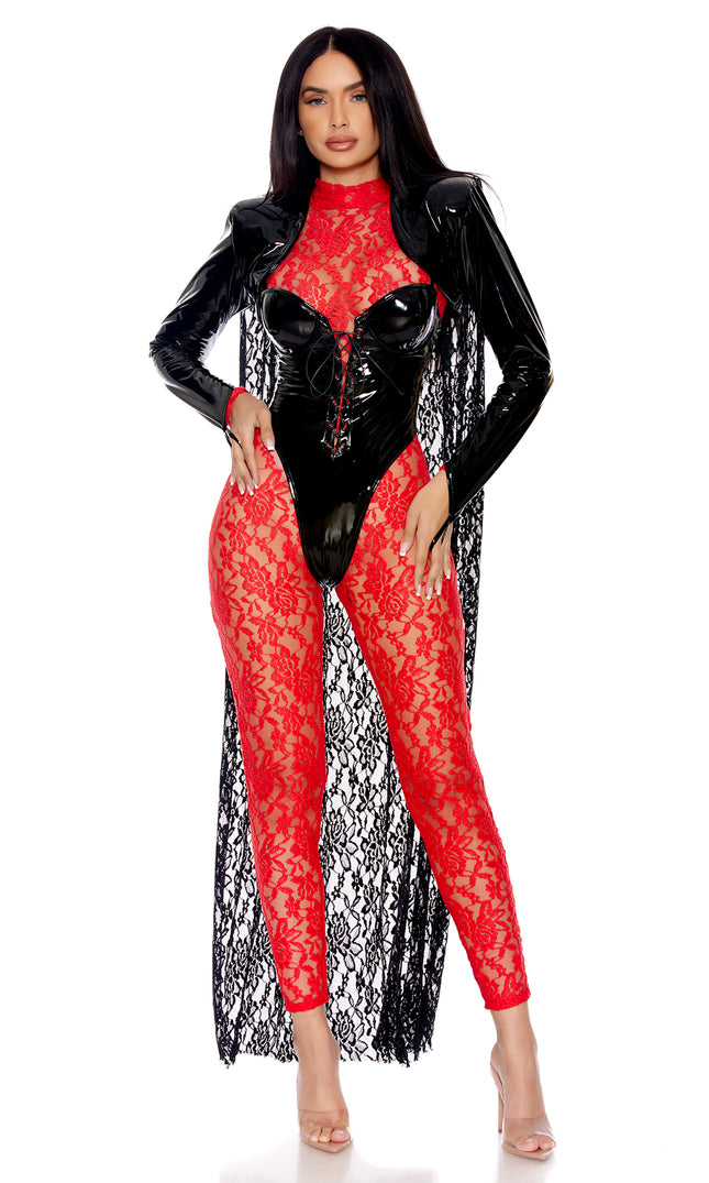 Bite Me Vampire Women Costume by Forplay Costumes only at  TeeJayTraders.com