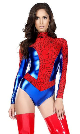 Spider Print Woman Super Hero Costume by Forplay Costumes only at  TeeJayTraders.com - Image 3