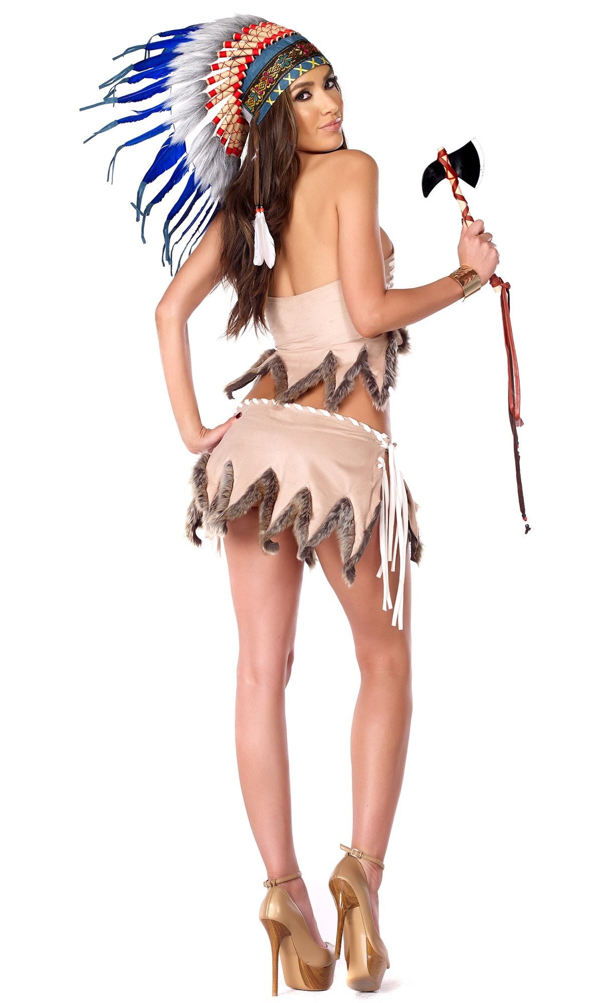 Nifty Native Woman Native American Costume by Forplay Costumes only at  TeeJayTraders.com - Image 3