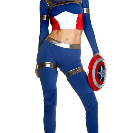 Comic Book Hero Woman Costume by Forplay Costumes only at  TeeJayTraders.com