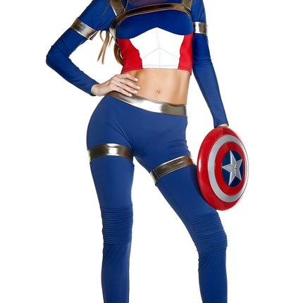 Comic Book Hero Woman Costume by Forplay Costumes only at  TeeJayTraders.com - Image 2