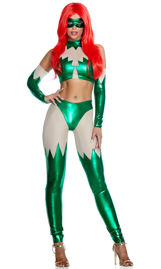 Comic Book Villain Woman Costume by Forplay Costumes only at  TeeJayTraders.com