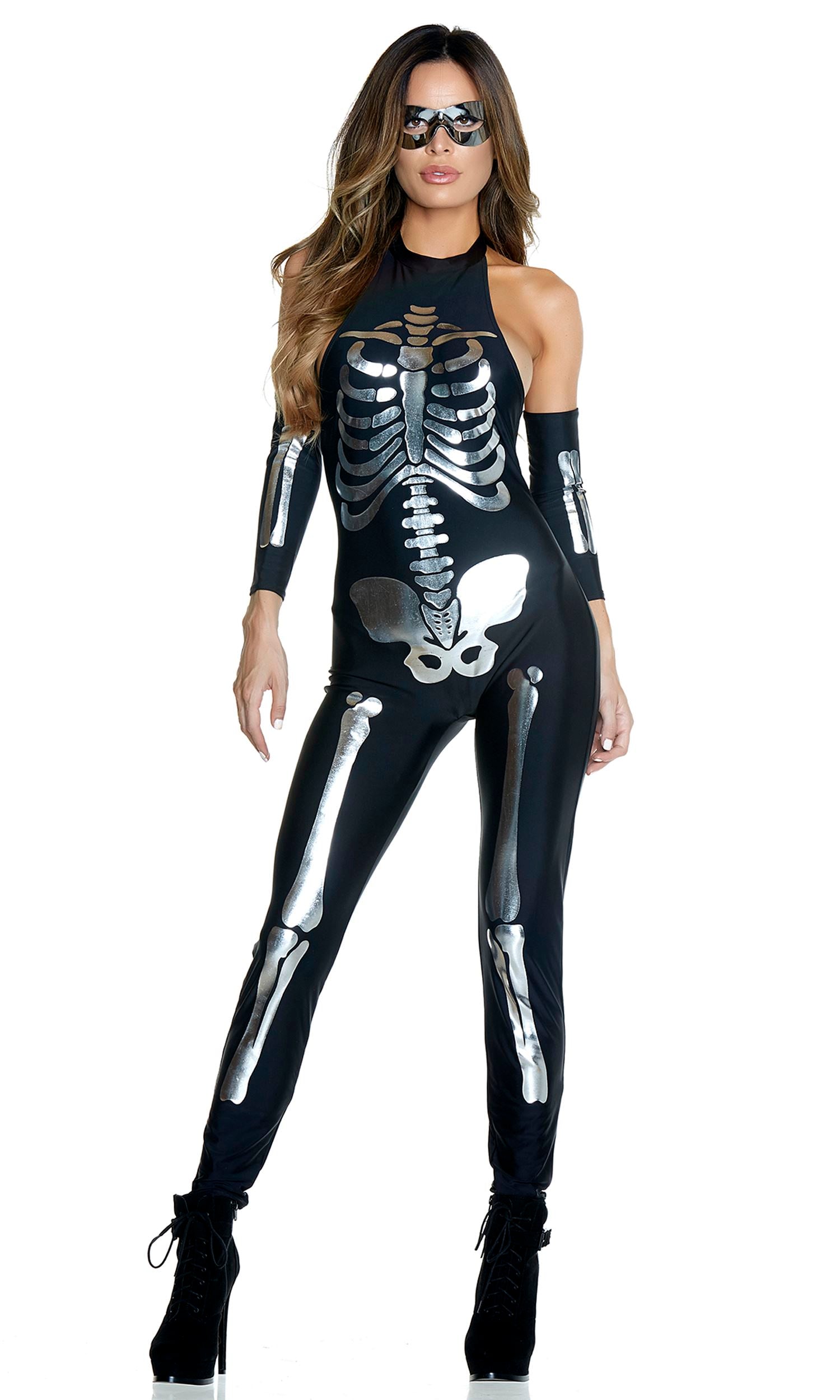 Opulent Outline Skeleton Women Costume by Forplay Costumes only at  TeeJayTraders.com