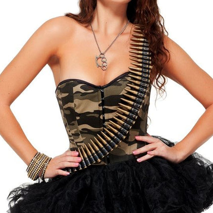 Bullet Sash Women by Forplay only at  TeeJayTraders.com