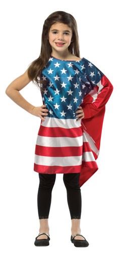 Girls USA Flag Dress by Rasta Imposta only at  TeeJayTraders.com