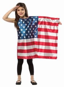 Girls USA Flag Dress by Rasta Imposta only at  TeeJayTraders.com - Image 2