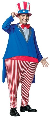 Uncle Sam Hooster Adult Costume by Rasta Imposta only at  TeeJayTraders.com