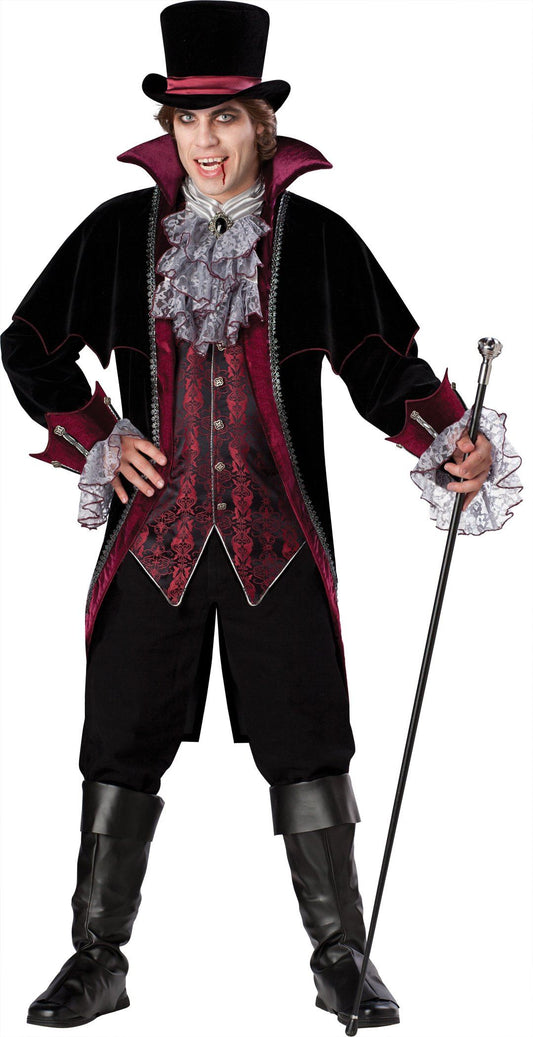 Vampire Of Versailles Men Deluxe Costume by In Character Costumes only at  TeeJayTraders.com