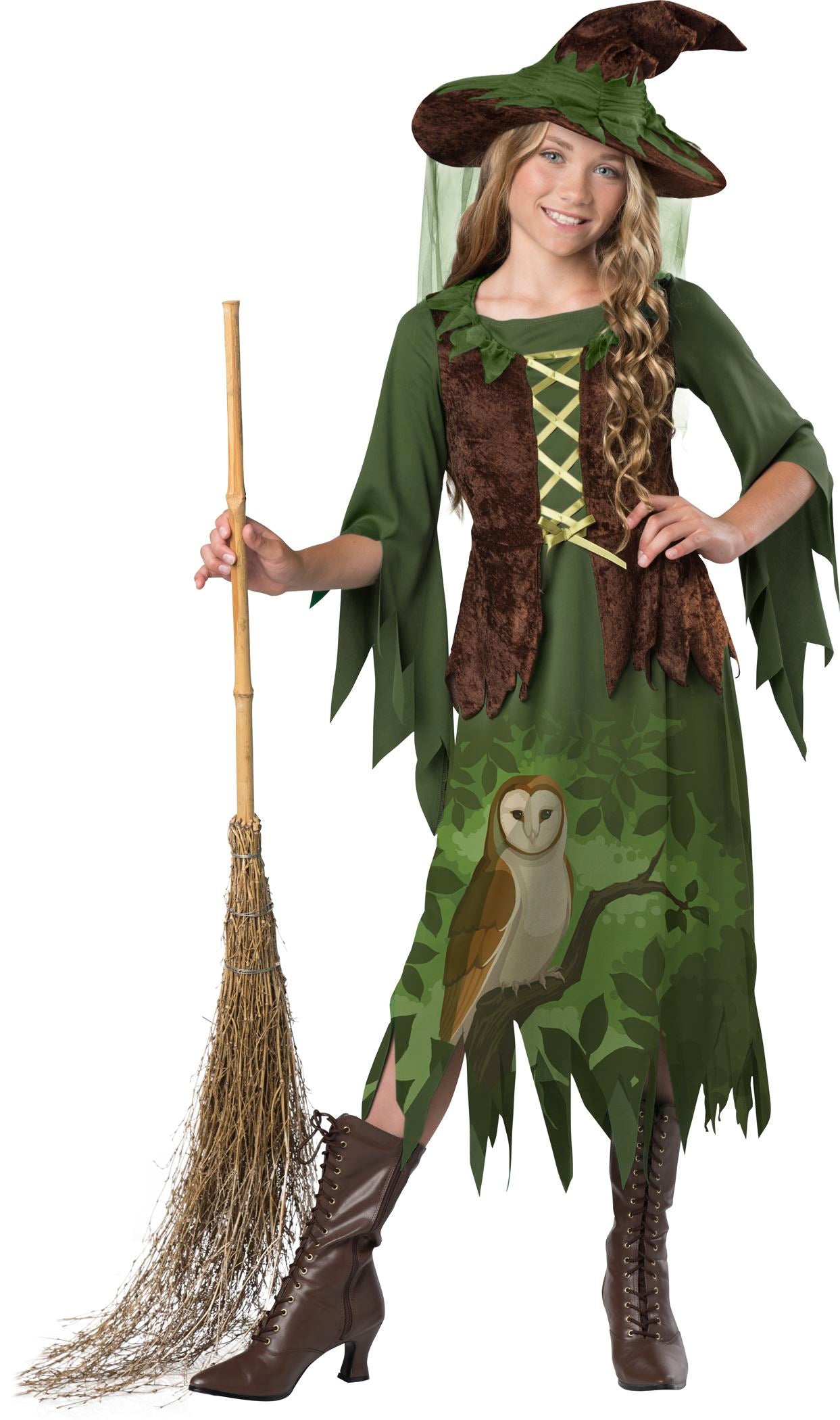 Wild Woods Witch Girls Costume by Incharacter Costume only at  TeeJayTraders.com