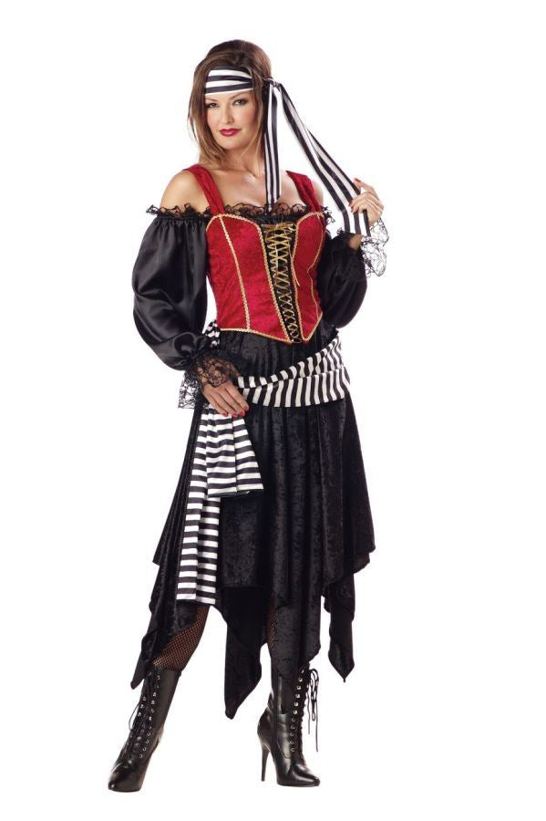 Pirate Lady Woman Costume by Incharacter Costumes only at  TeeJayTraders.com