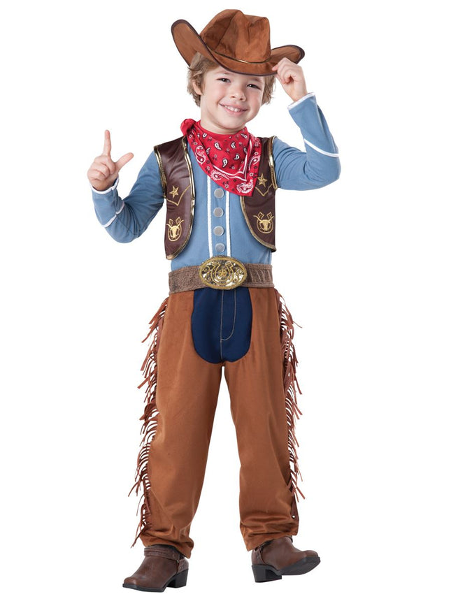 Cowboy Western Toddler Deluxe Costume by Incharacter Costumes only at  TeeJayTraders.com