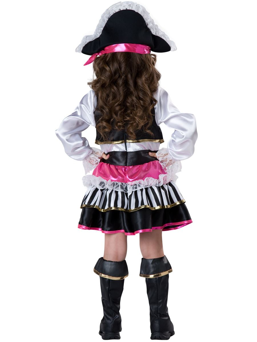 Pirate Girl Deluxe Toddler Costume by Incharacter Costume only at  TeeJayTraders.com - Image 2