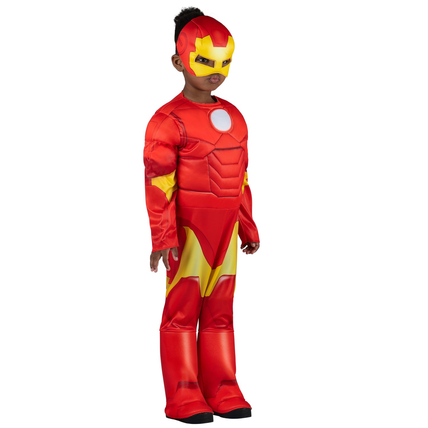 Iron Man Soft Mask Marvel Toddler Costume by Jazzware Costumes only at  TeeJayTraders.com - Image 3