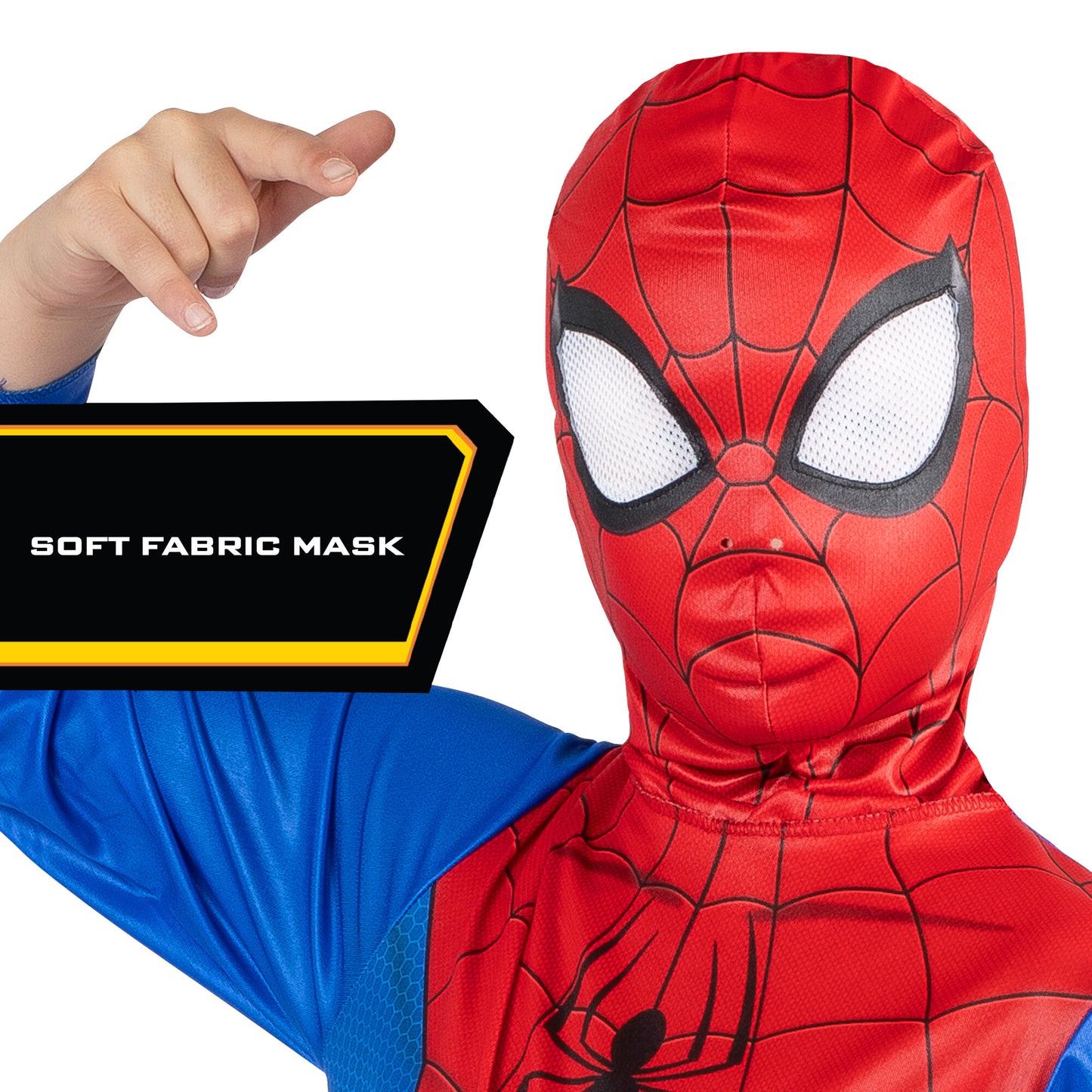 Spiderman Comic Webbed Hero Boys Costume by Jazzware Costumes only at  TeeJayTraders.com - Image 3