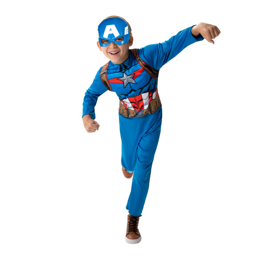 Captain America Marvel Hero Boys Costume by Jazzware Costumes only at  TeeJayTraders.com