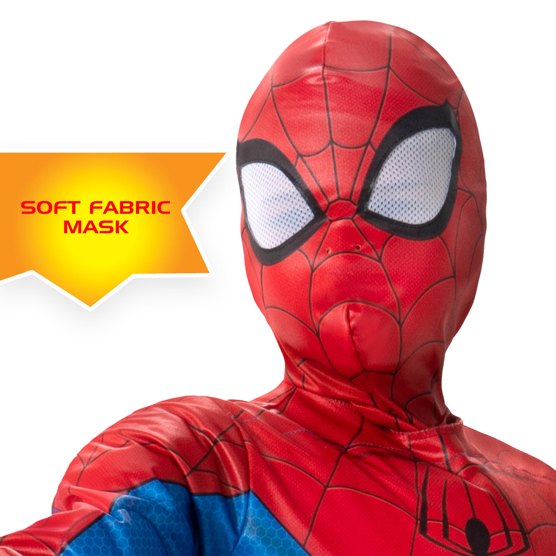 Comic Spider Man Boys Qualux Costume by Jazware Costumes only at  TeeJayTraders.com - Image 3