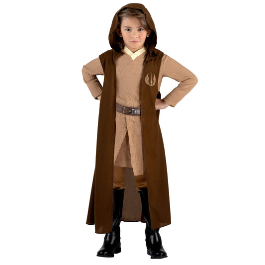 Obi Wan Kenobi Boys Qualux Costume by Jazware Costumes only at  TeeJayTraders.com