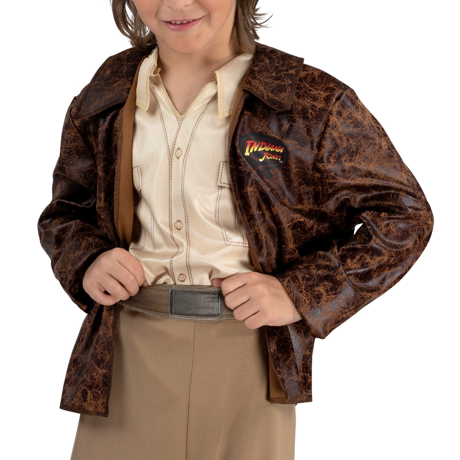 Indiana Jones Boys Qualux Costume by Jazware Costumes only at  TeeJayTraders.com - Image 3