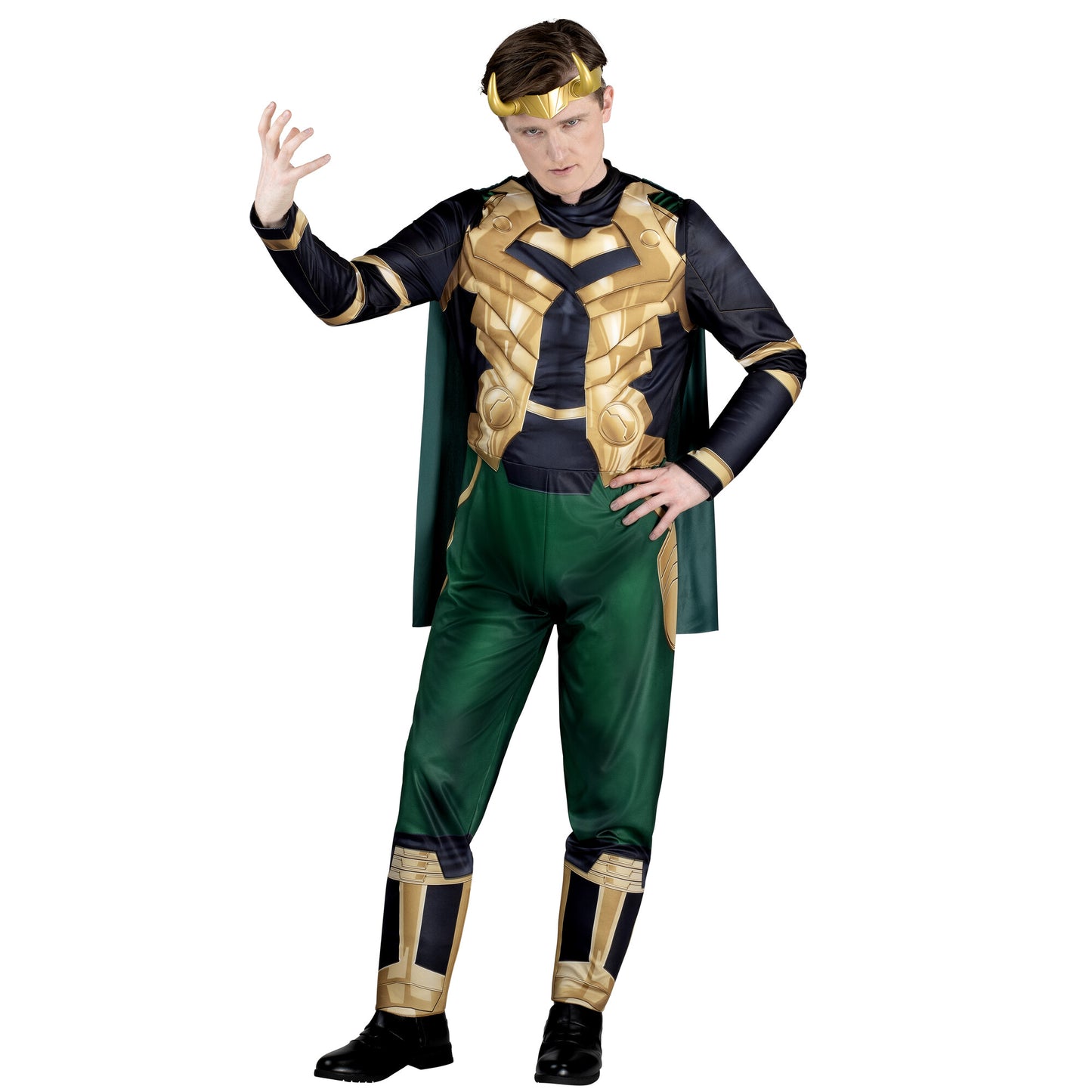 Loki Men Qualux Costume by Jazware Costumes only at  TeeJayTraders.com - Image 3