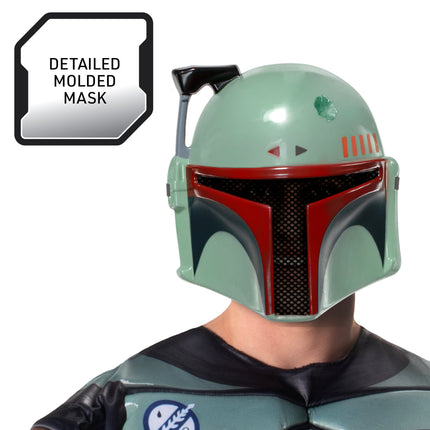 Boba Fett Men Qualux Costume by Jazware Costumes only at  TeeJayTraders.com - Image 2