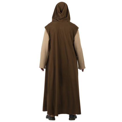 Obi Wan Kenobi Men Qualux Costume by Jazware Costumes only at  TeeJayTraders.com - Image 3