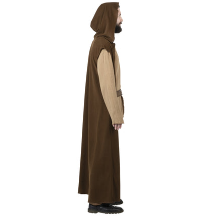 Obi Wan Kenobi  Plus Size Men Qualux Costume by Jazware Costumes only at  TeeJayTraders.com - Image 2