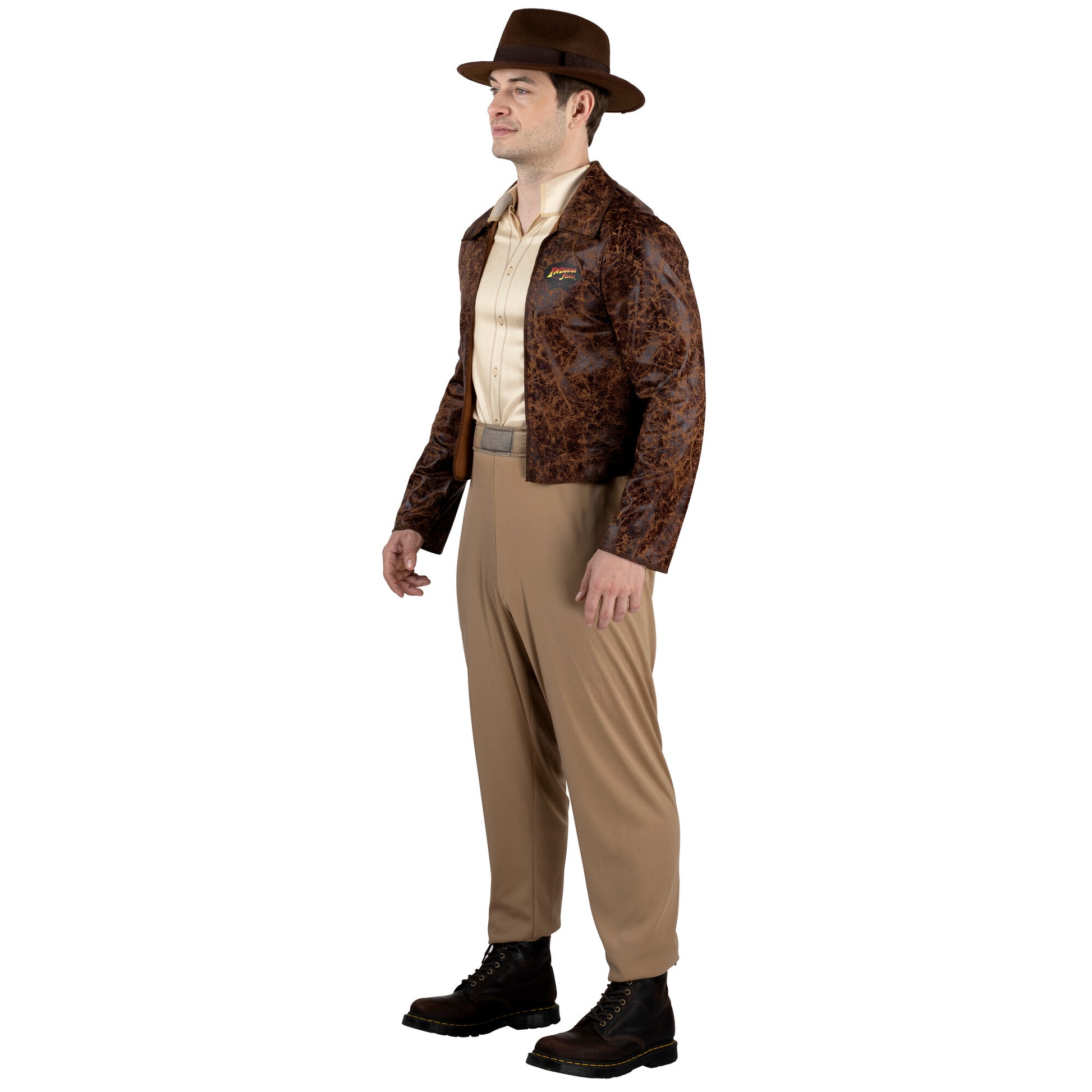 Indiana Jones Men Qualux Costume by Jazware Costumes only at  TeeJayTraders.com - Image 2