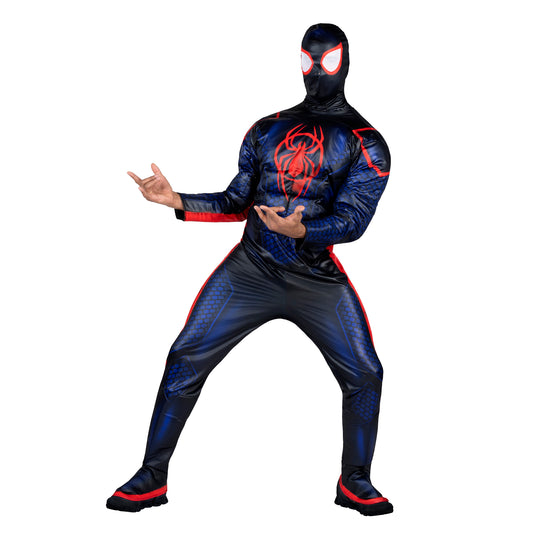 Miles Moral Spider Man Qualux Men Costume by Jazware Costumes only at  TeeJayTraders.com