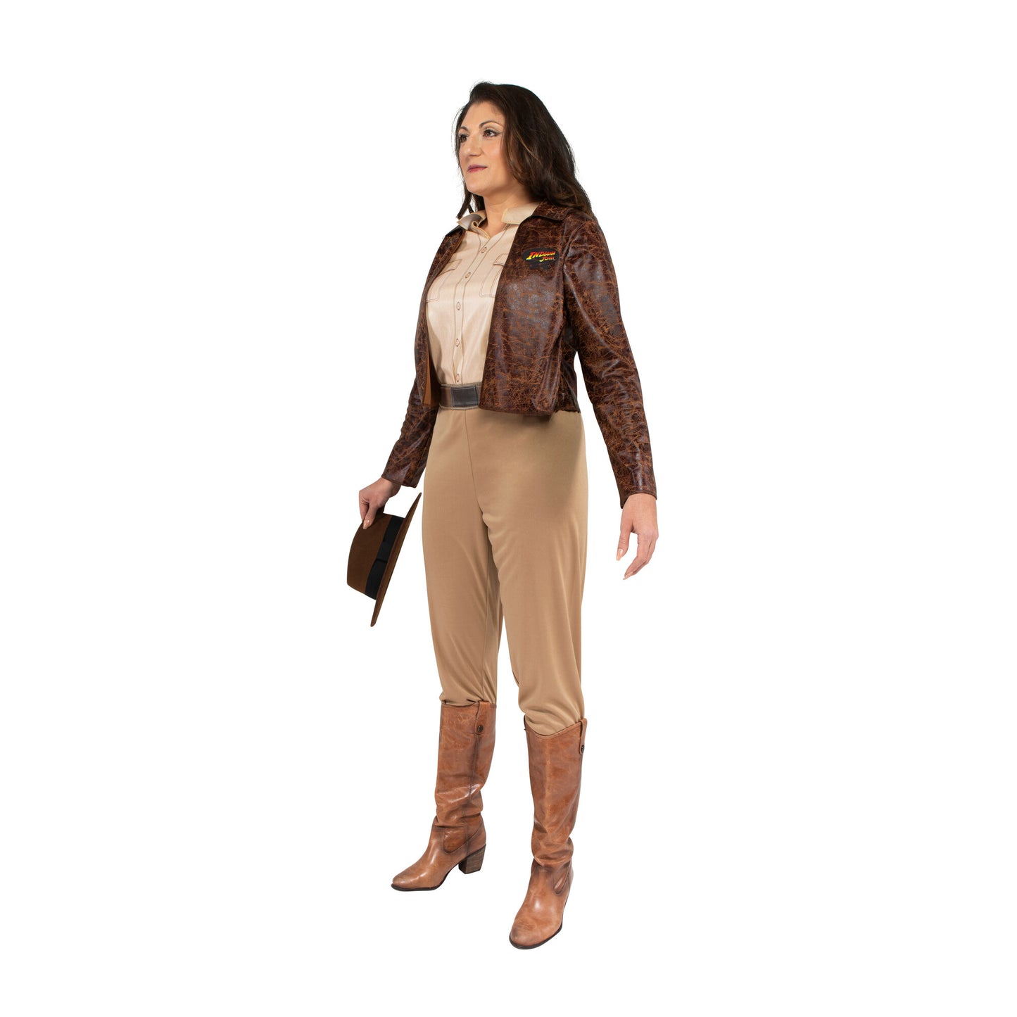 Indiana Jones Women Costume by Jazware Costumes only at  TeeJayTraders.com - Image 2