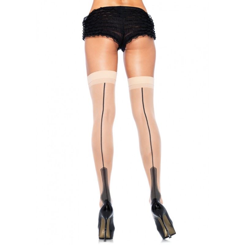 Havana Heel Backseam Stockings by Leg Avenue only at  TeeJayTraders.com