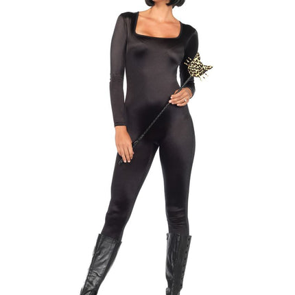 Spandex Woman Catsuit Black by Leg Avenue only at  TeeJayTraders.com