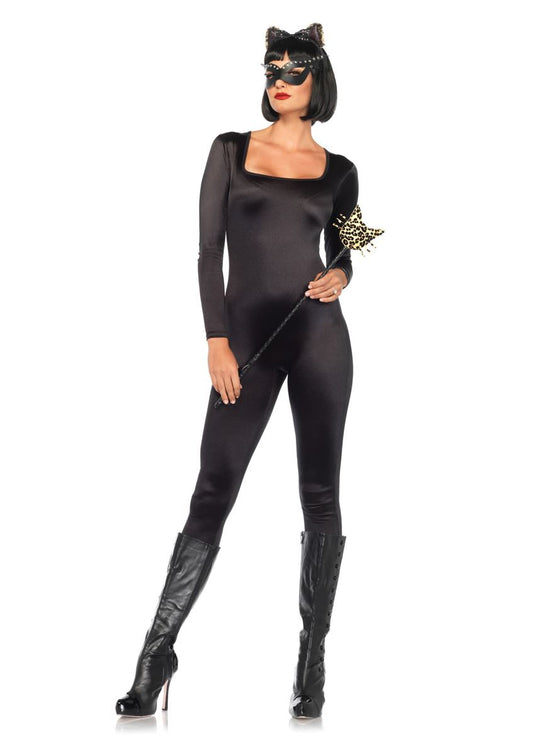 Spandex Woman Catsuit Black by Leg Avenue only at  TeeJayTraders.com