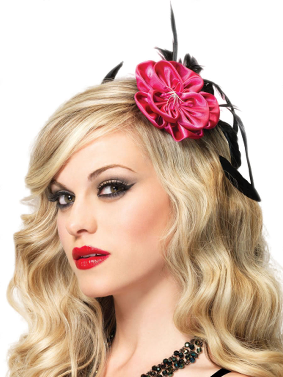 Blossom Fascinator Hair Clip by Leg Avenue only at  TeeJayTraders.com