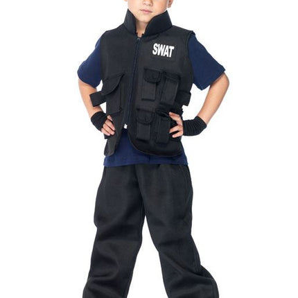 SWAT Commander Boys Police Costume by Leg Avenue only at  TeeJayTraders.com