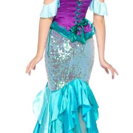 Disney Princess Ariel Woman Mermaid Costume by Leg Avenue only at  TeeJayTraders.com - Image 2