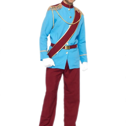 Deluxe Prince Charming Disney Men Costume by Leg Avenue only at  TeeJayTraders.com