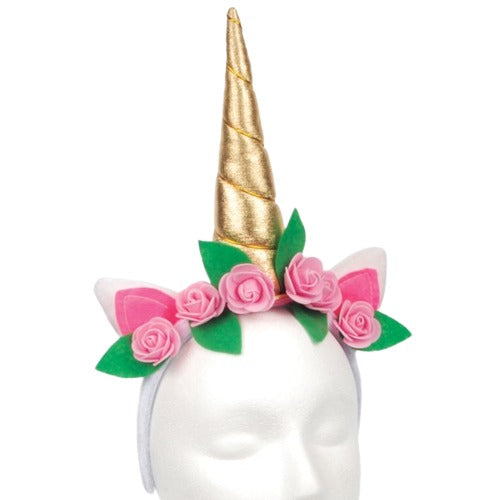 Unicorn Floral Headband by Loftus Costumes only at  TeeJayTraders.com