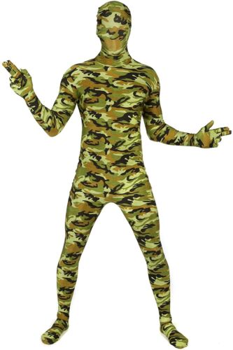 Green Commando Men Morphsuits by Loftus Costumes only at  TeeJayTraders.com