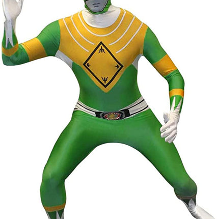 Green Power Ranger Morphsuit Men Costume by Loftus Costumes only at  TeeJayTraders.com