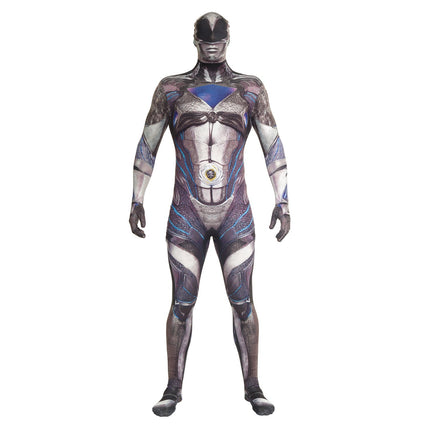 Movie Black Power Ranger Morphsuit Men Costume by Loftus Costumes only at  TeeJayTraders.com - Image 3