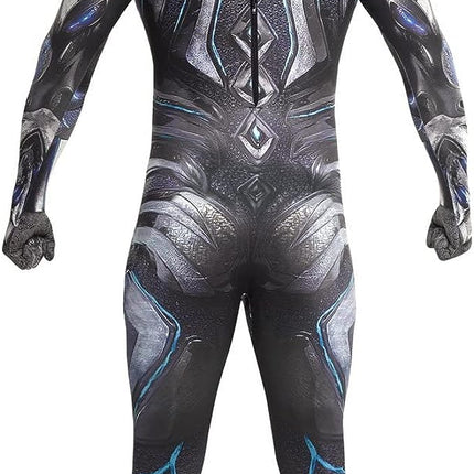 Movie Black Power Ranger Morphsuit Men Costume by Loftus Costumes only at  TeeJayTraders.com - Image 2