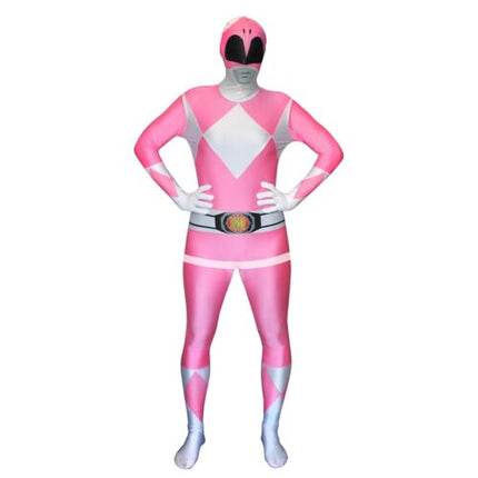 Pink Power Ranger Morphsuit Women Costume by Loftus Costumes only at  TeeJayTraders.com - Image 2