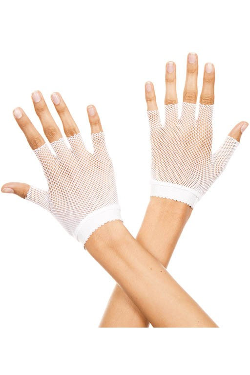 Fishnet Gloves Wrist Length by Music Legs only at  TeeJayTraders.com