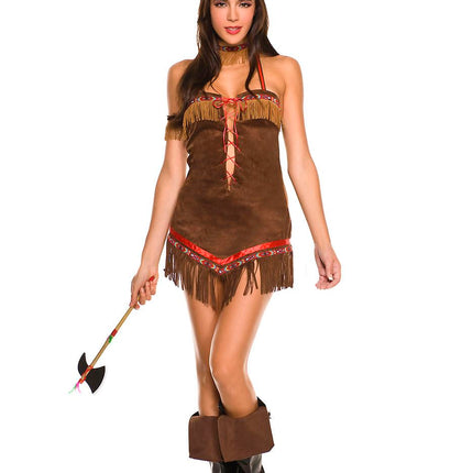 Tribal Princess Woman Costume by Music Legs only at  TeeJayTraders.com