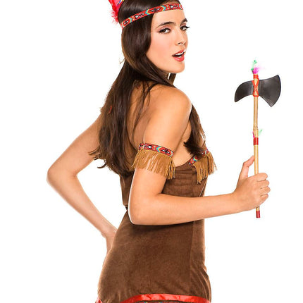 Tribal Princess Woman Costume by Music Legs only at  TeeJayTraders.com - Image 2