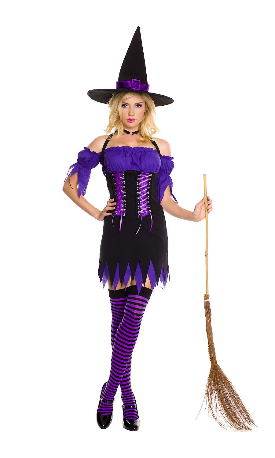 Devious Witch Woman Costume by Music Legs only at  TeeJayTraders.com