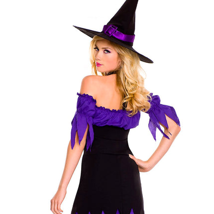 Devious Witch Woman Costume by Music Legs only at  TeeJayTraders.com - Image 2