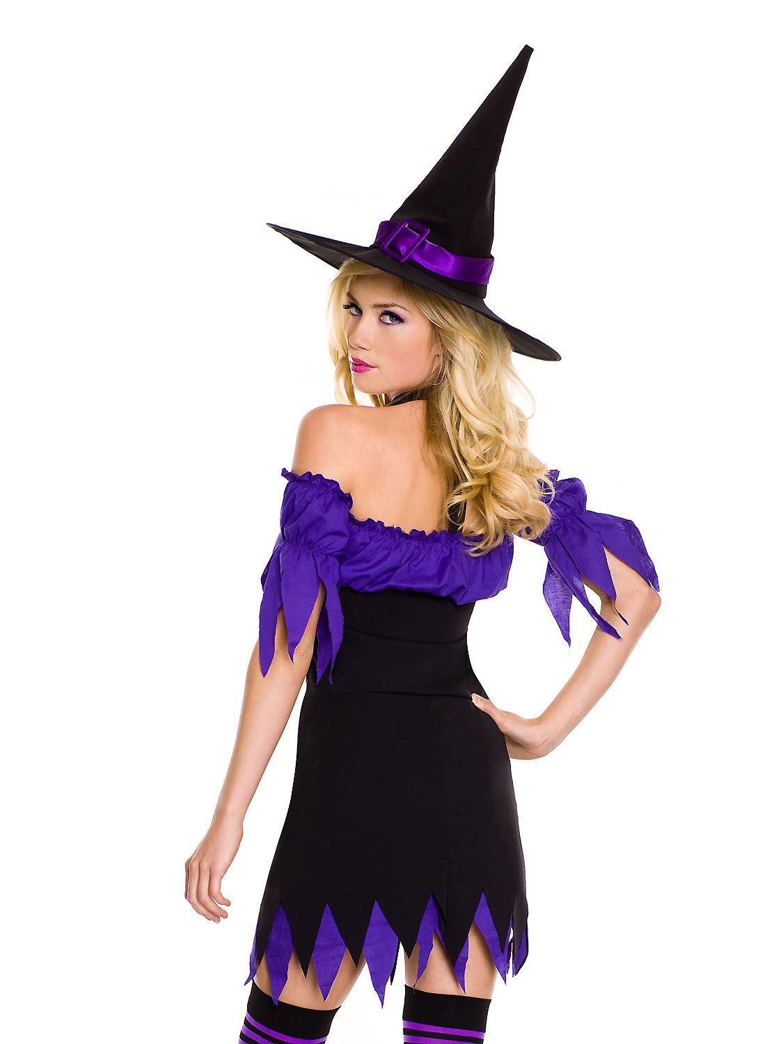 Devious Witch Woman Costume by Music Legs only at  TeeJayTraders.com - Image 2