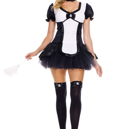 Cameo Cutie Maid Woman Costume by Music Legs only at  TeeJayTraders.com